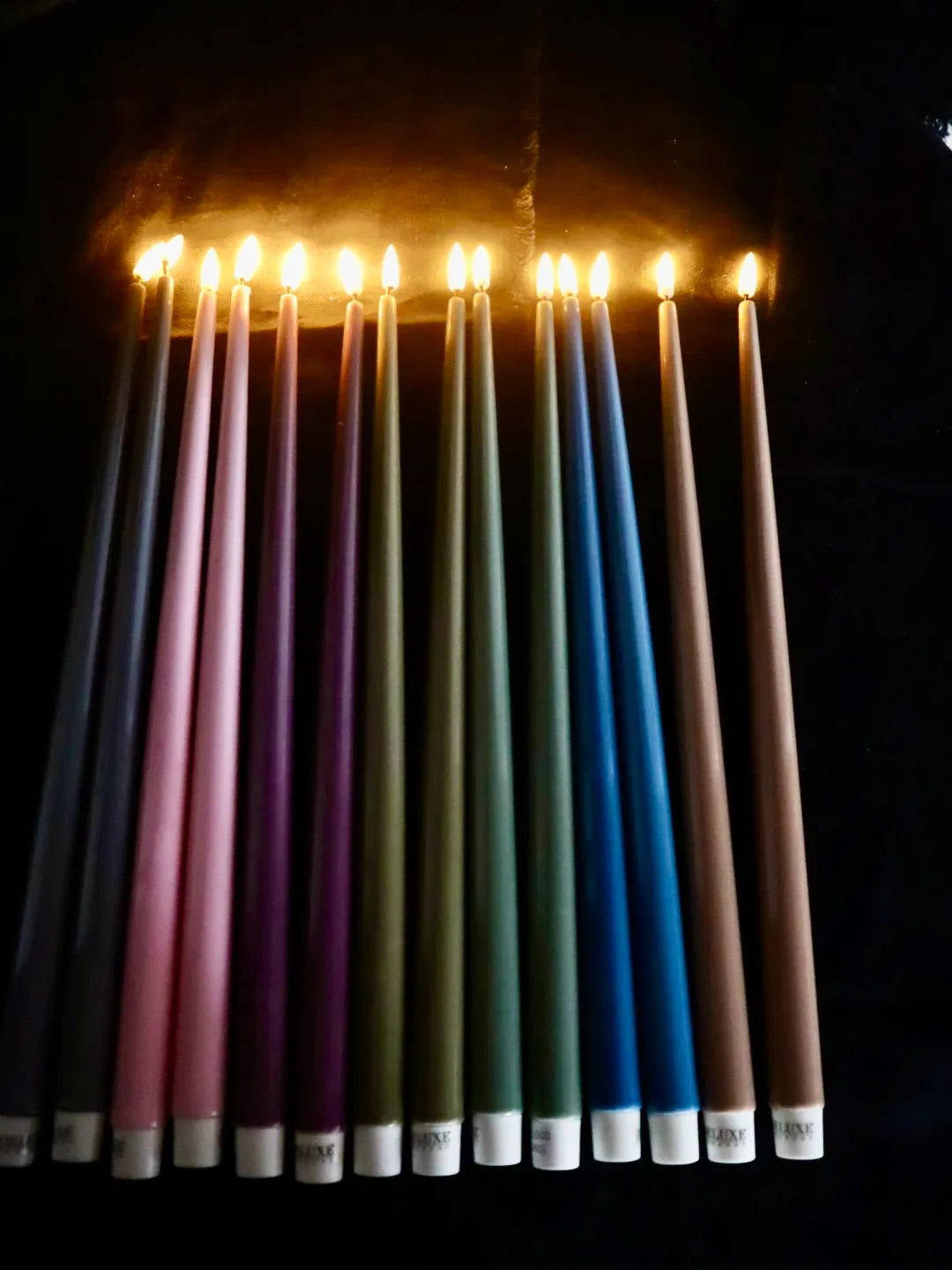 Light Pink Chandelle LED à dîner