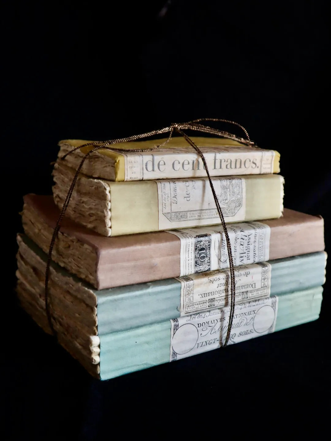 Ensemble de 5 livres aux “assignats”