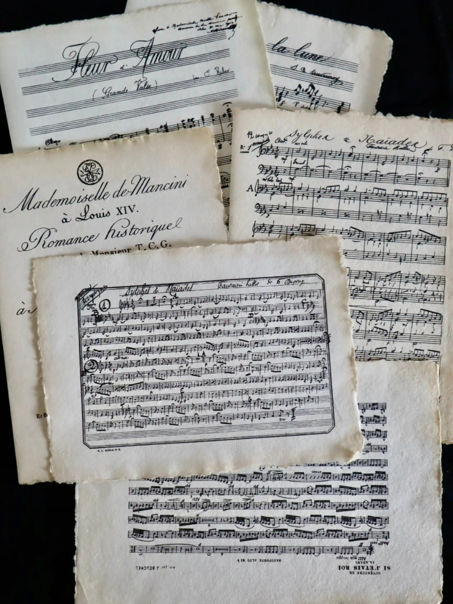 6 partitions “aux rubans”