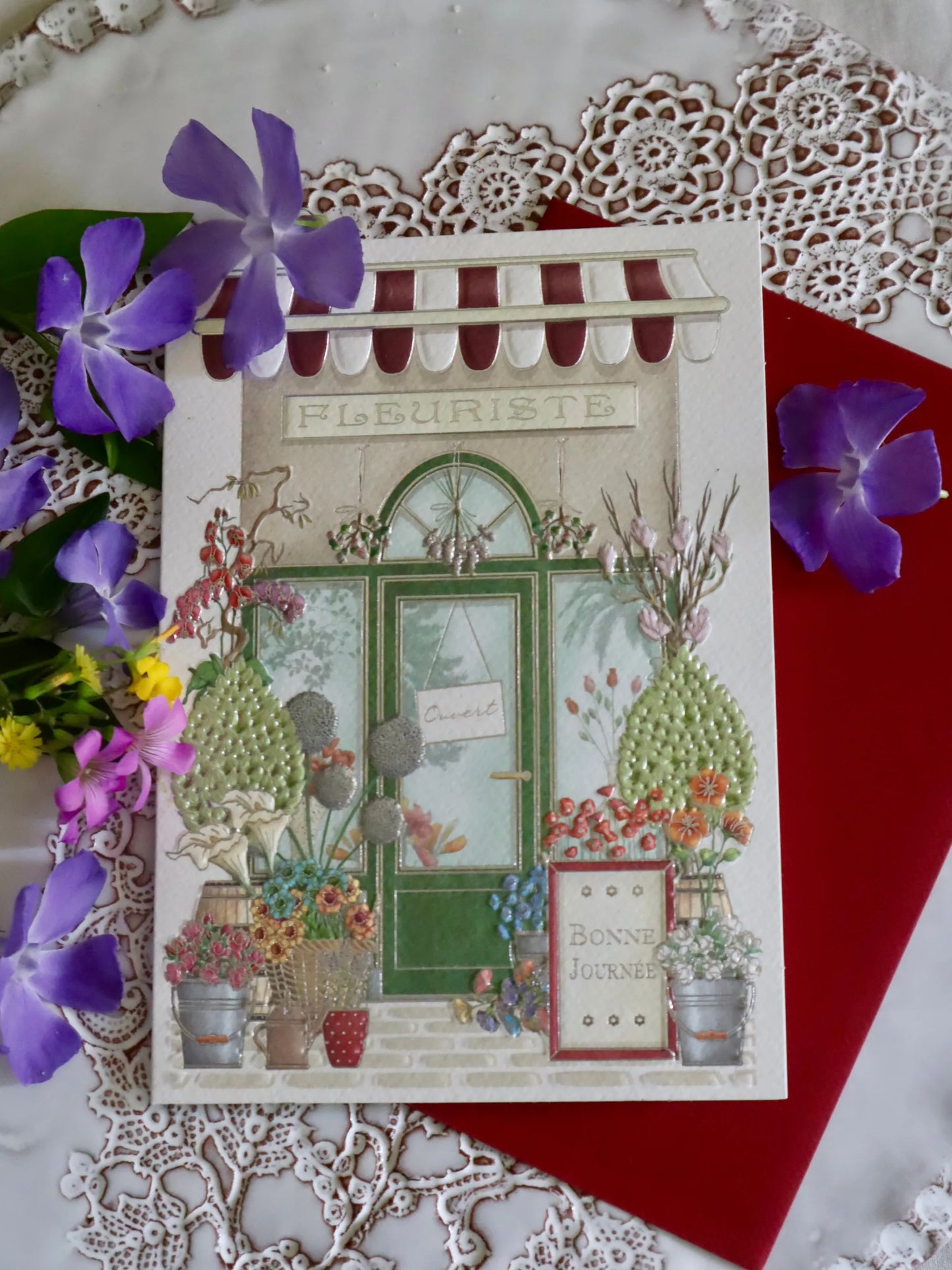 Carte Postal (Fleuriste)