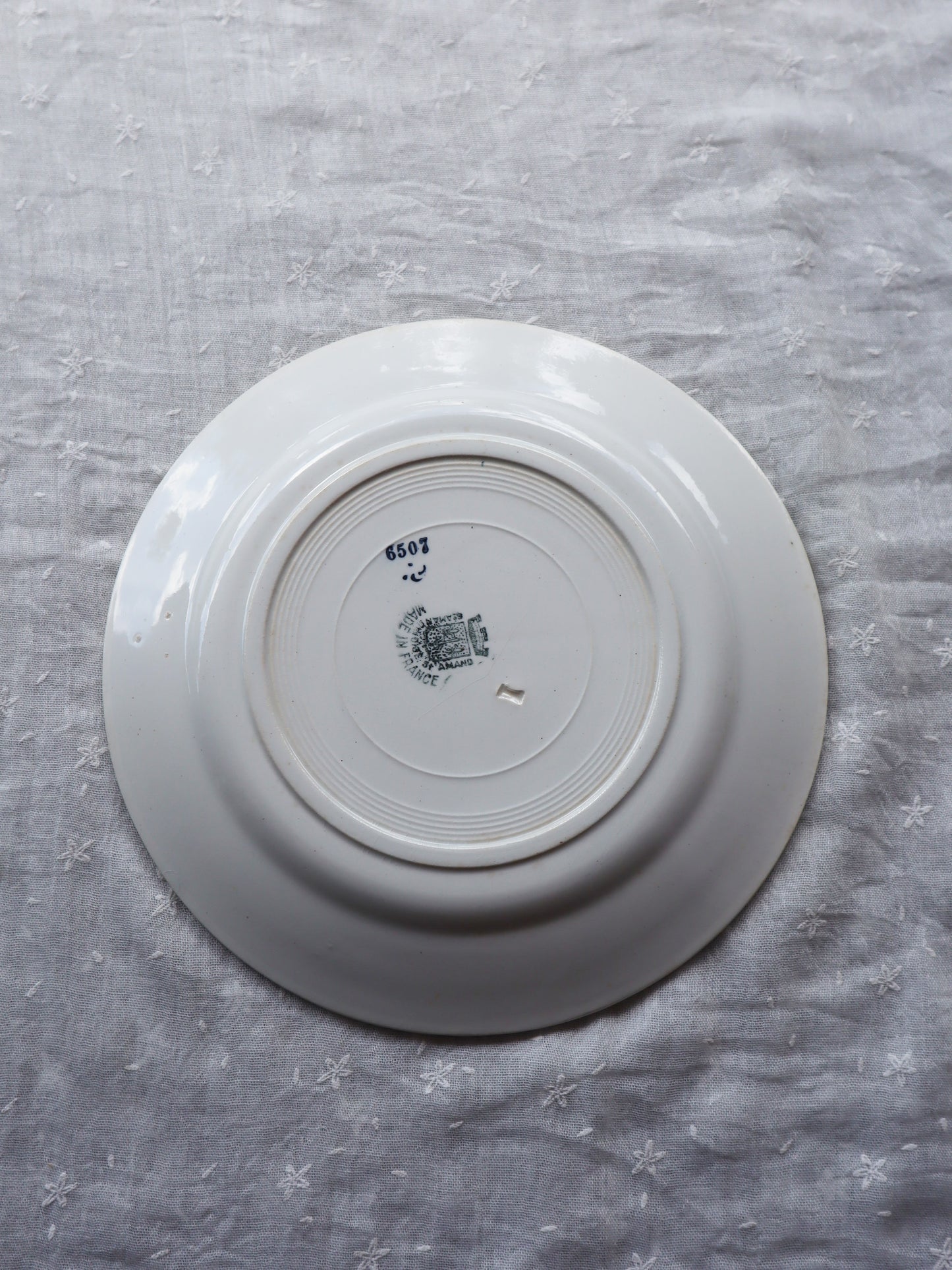 Saint-Amand assiette plate D