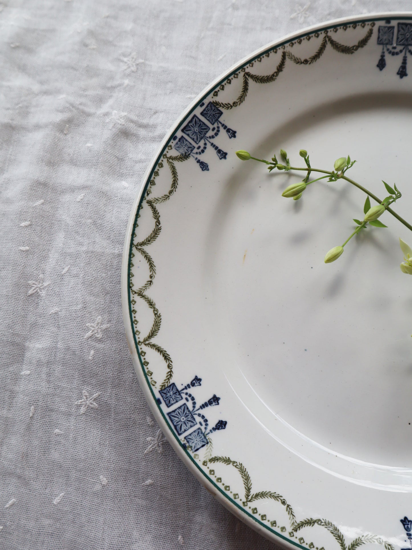 Saint-Amand assiette plate E