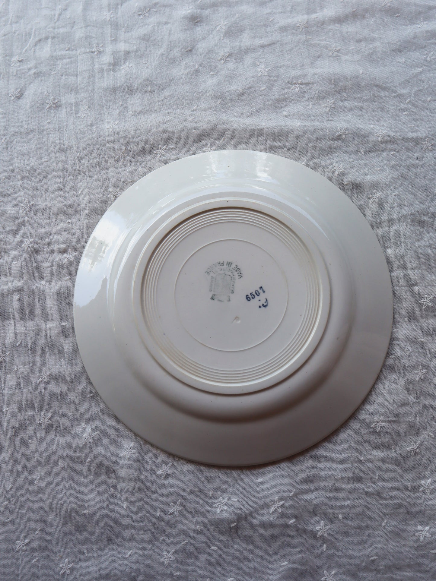 Saint-Amand assiette plate G