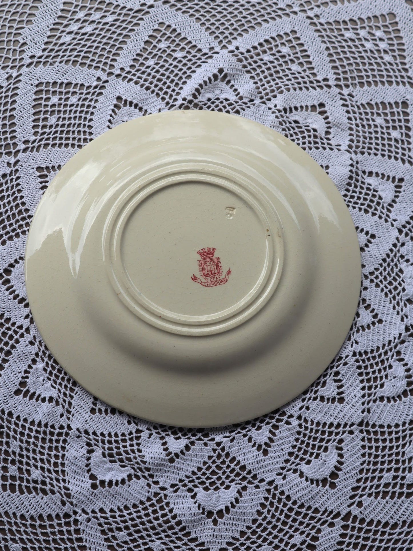 GIEN CHARDONS assiette plate E