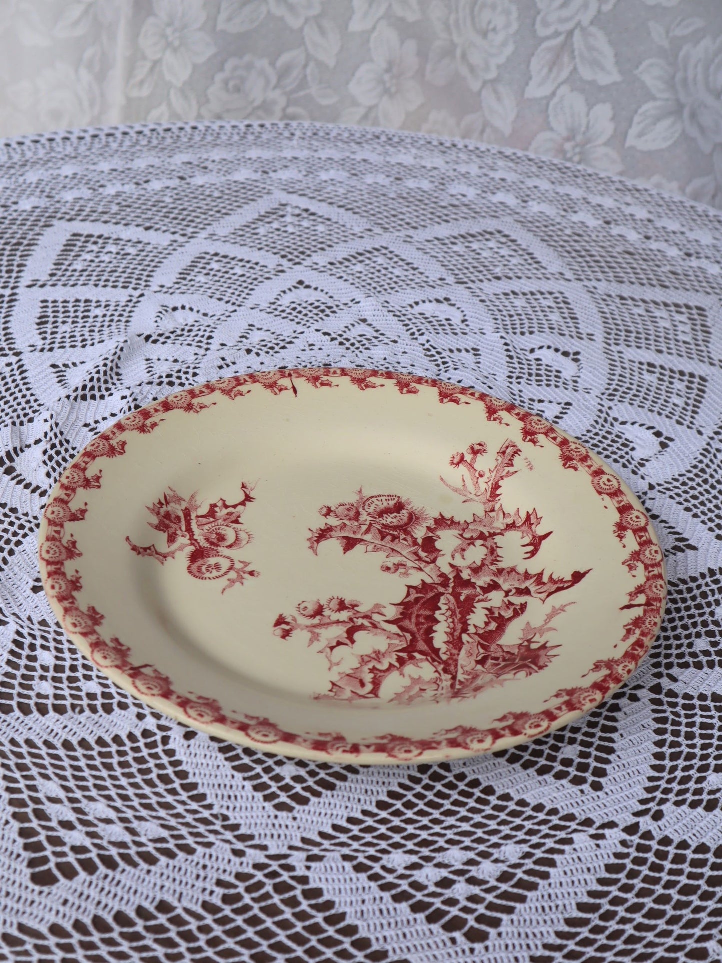 GIEN CHARDONS assiette plate B