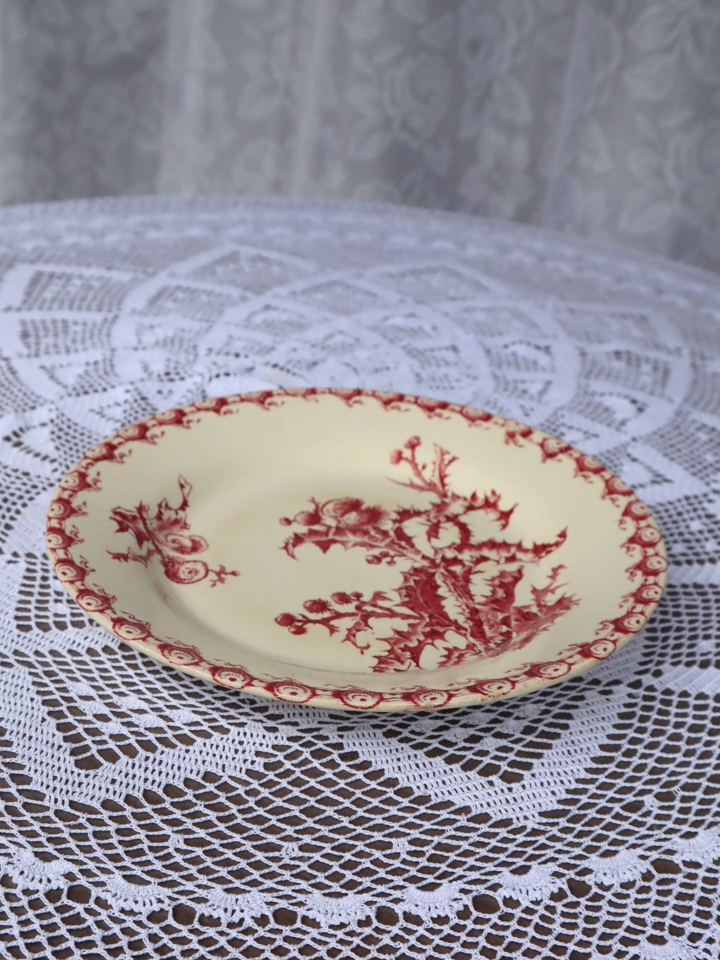 GIEN CHARDONS assiette plate A