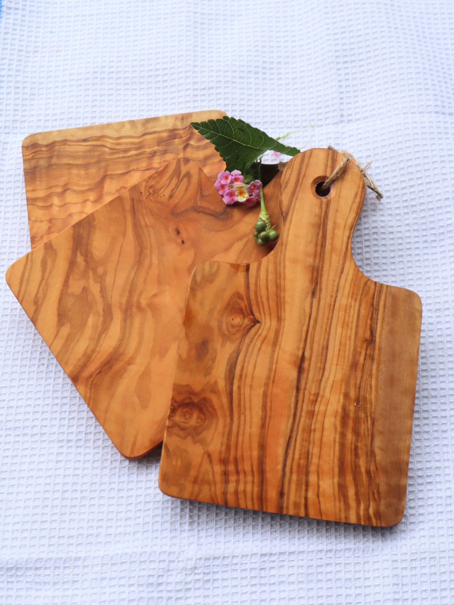 Petite planche en bois d'olivier