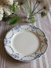 KG Lunéville décor Moustiers N° 5 assiette de diner D
