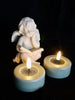 LED Jumbo Tea Candle (Salvie Green)