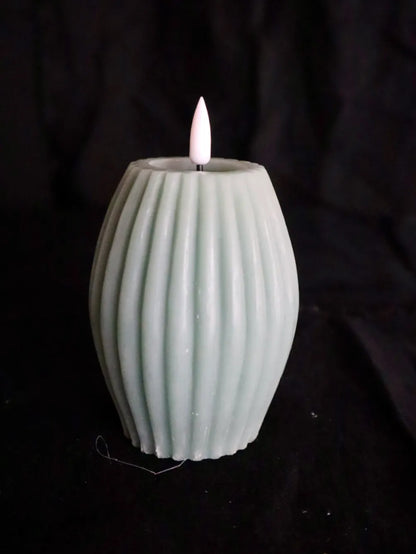 Chandelle Stripe Salvie Green（S）