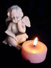 LED Jumbo Tea Candle (Light Pink)