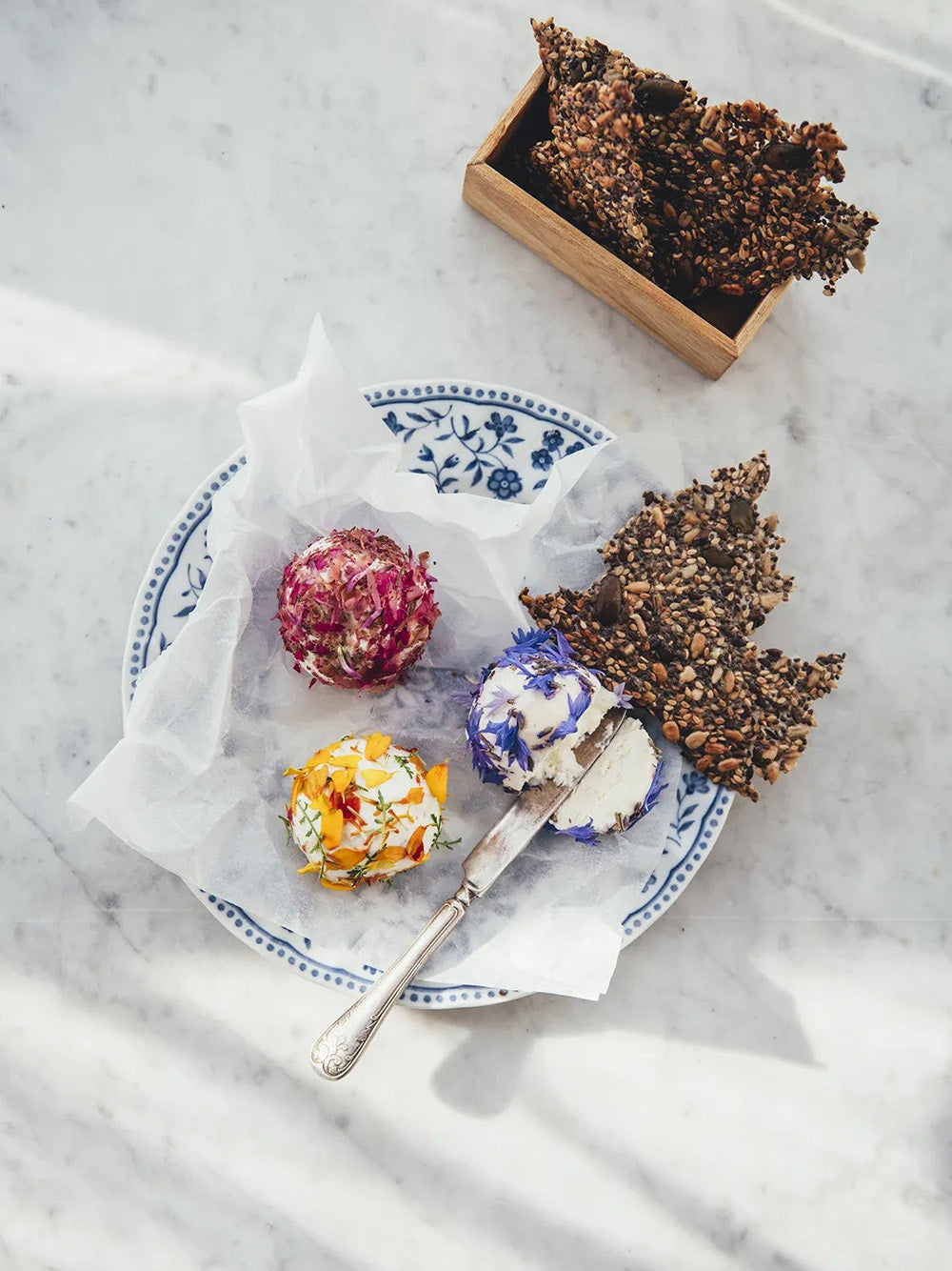 Flowers on a Plate