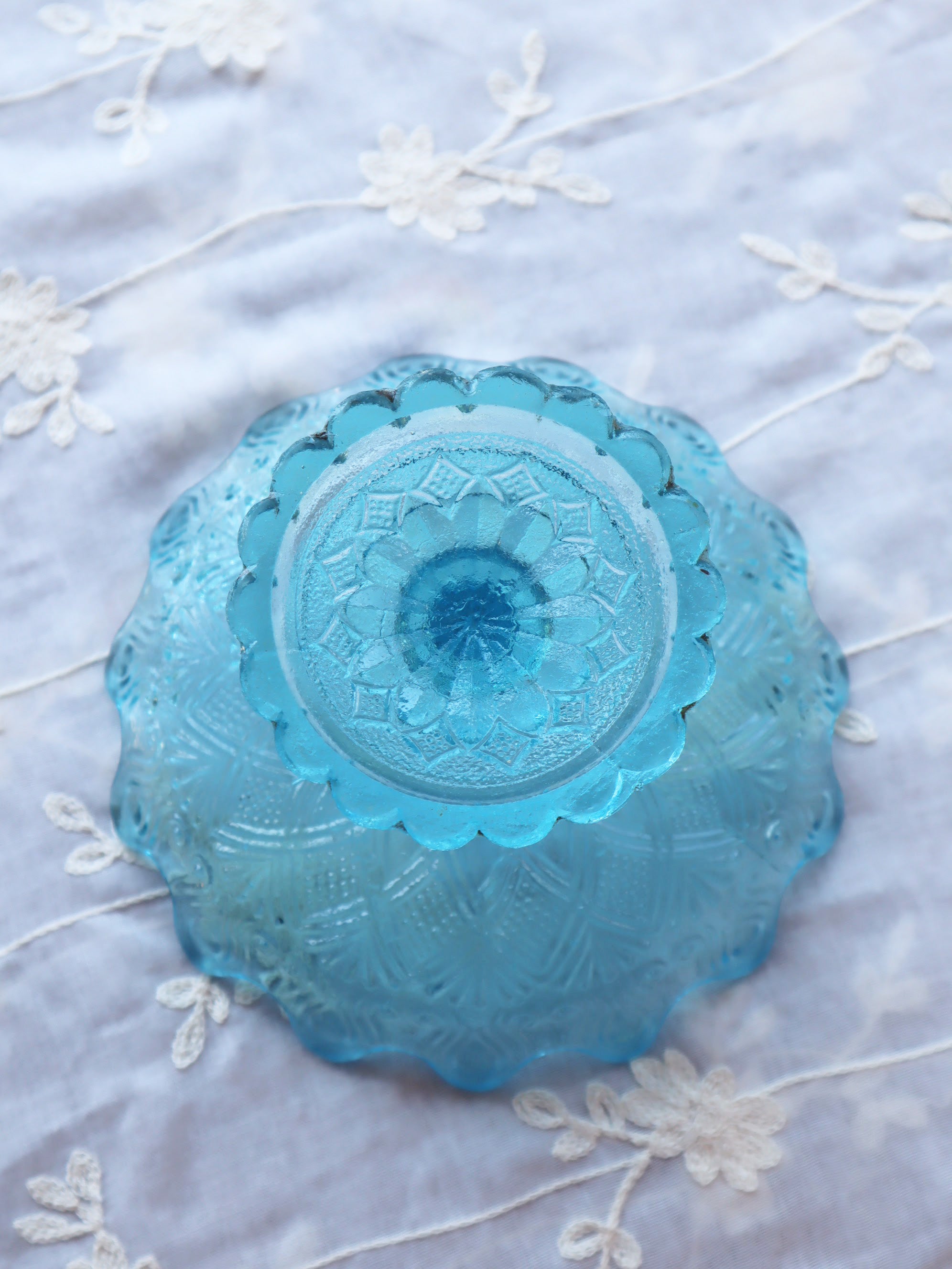 Compotier bleu – Les Bleuets
