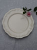 Assiette bord fleur Sarreguemines  A-382