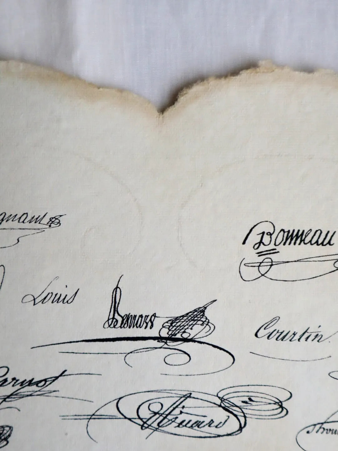 Set de table “Signatures”