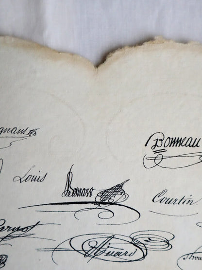 Set de table “Signatures”