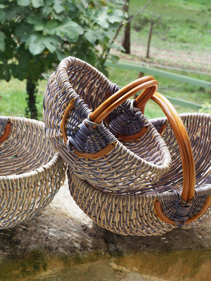 Panier de bleu claire line (S)