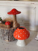 Vase à fleurs en forme de champignon